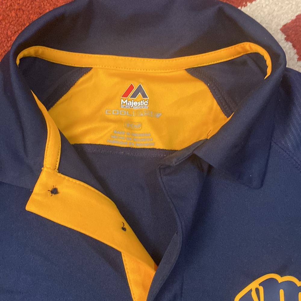 New with tags Milwaukee Brewers polo…. - Picture 2 of 5